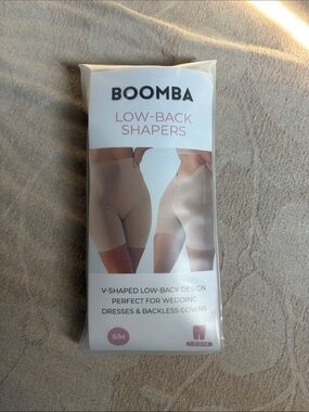 BNWT BOOMBA Low-Back Shapers - sand colour